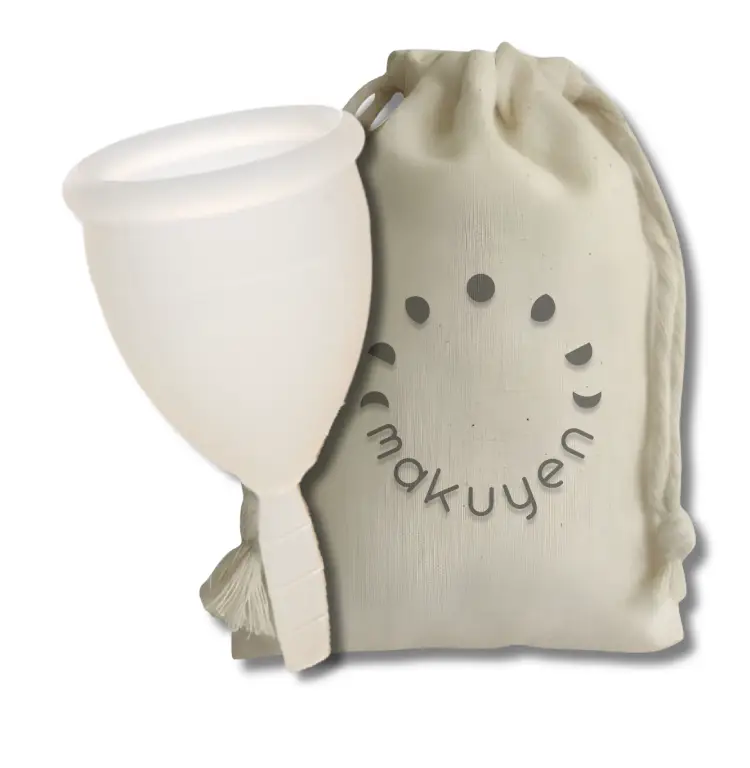 Copa Menstrual MiaLuna Blanca