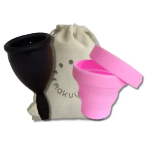 Copa Menstrual MiaBlack + Vaso Limpiador